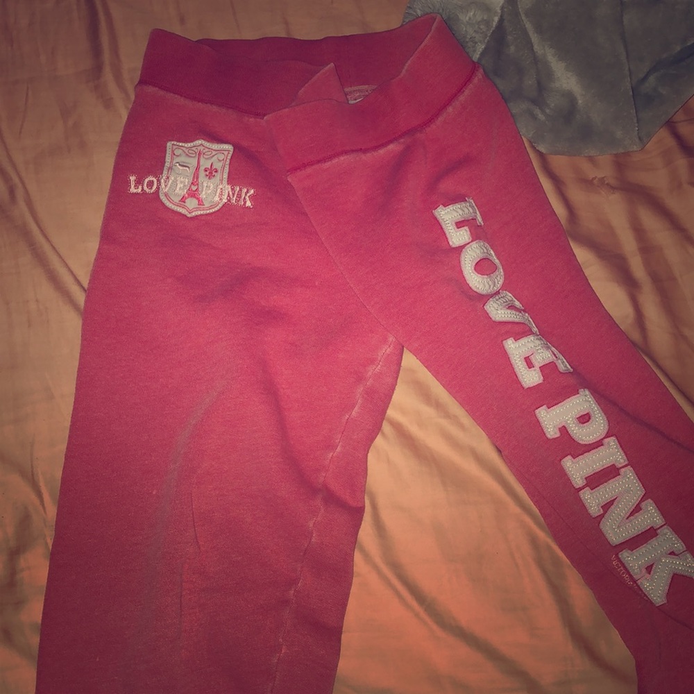VS Pink Capri Sweats